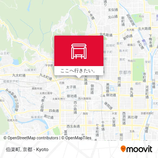伯楽町地図