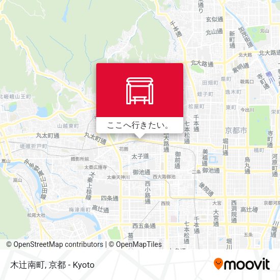 木辻南町地図