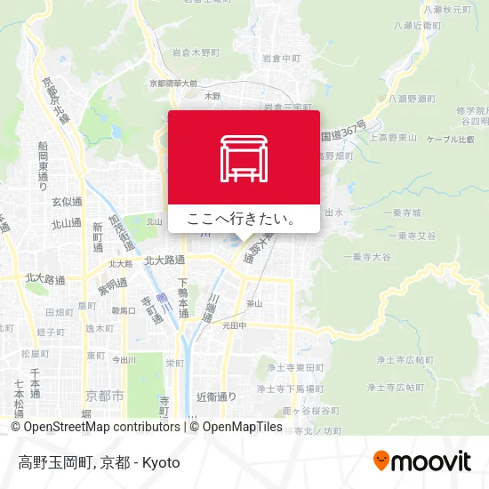 高野玉岡町地図