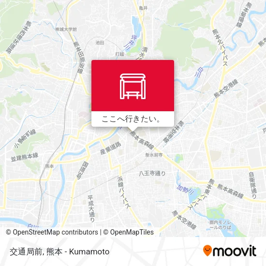 交通局前地図