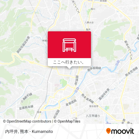 内坪井地図
