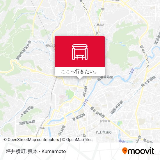 坪井横町地図