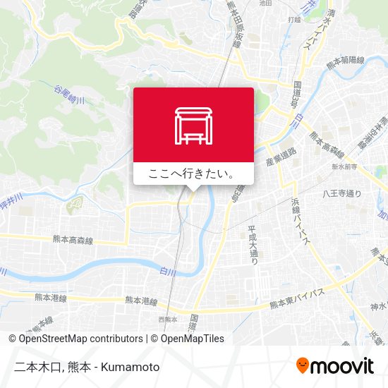 二本木口地図