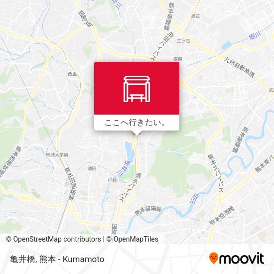 亀井橋地図