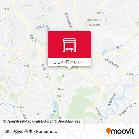 城北校前地図