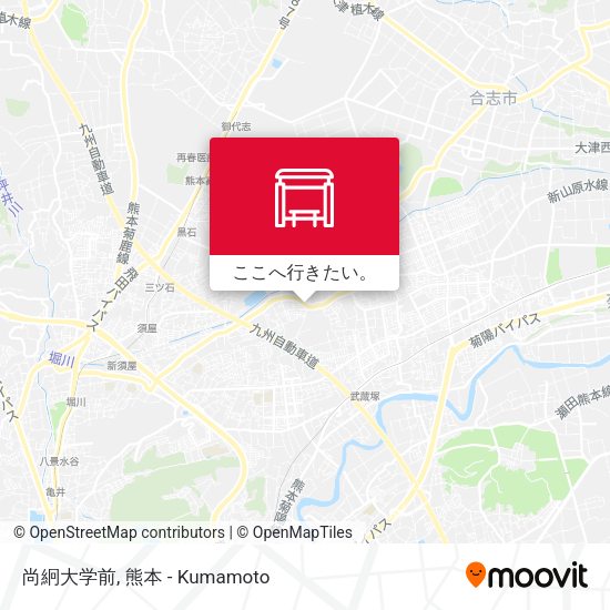 尚絅大学前地図