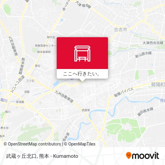 武蔵ヶ丘北口地図