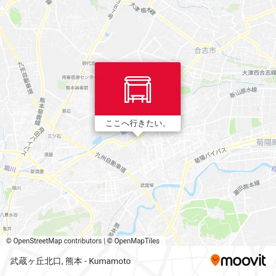 武蔵ヶ丘北口地図