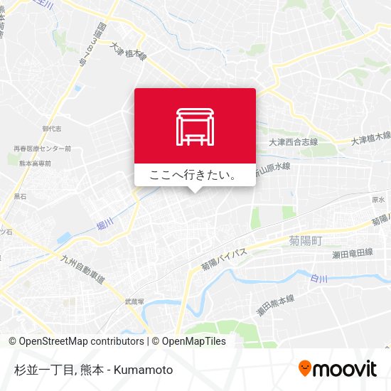 杉並一丁目地図