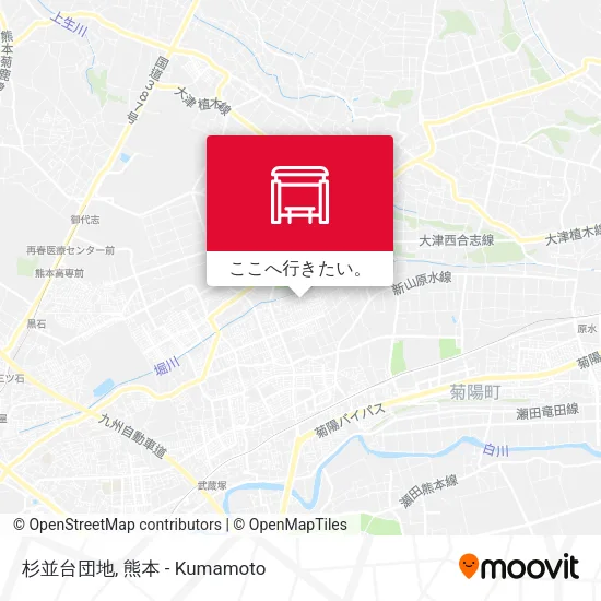 杉並台団地地図