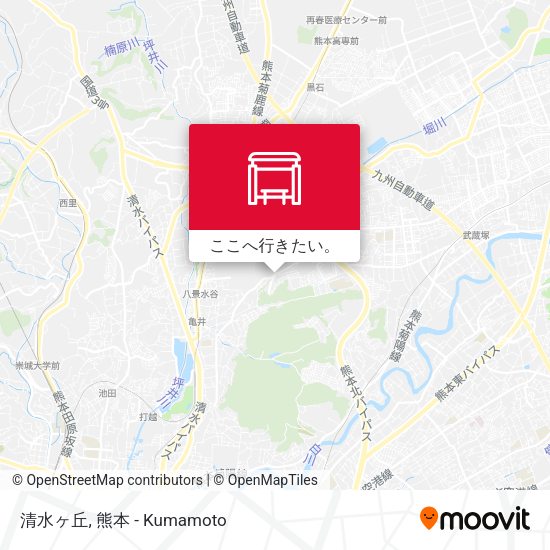 清水ヶ丘地図