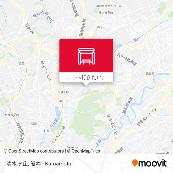 清水ヶ丘地図