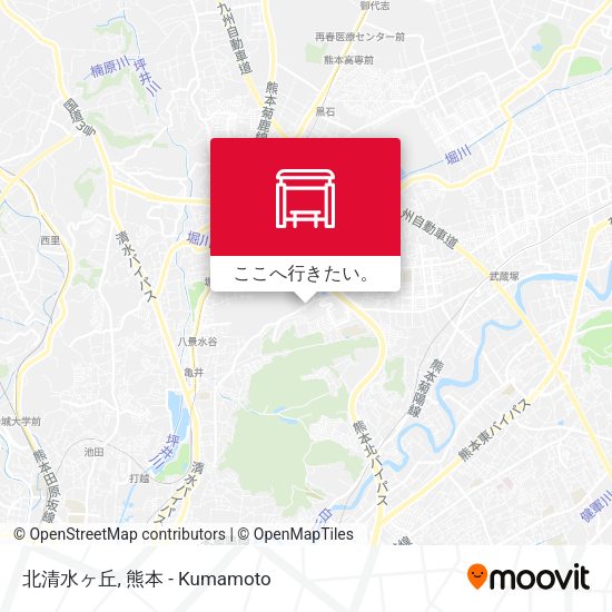 北清水ヶ丘地図