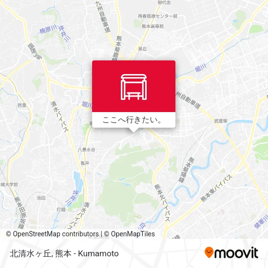 北清水ヶ丘地図