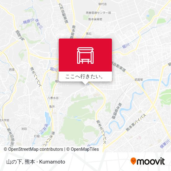 山の下地図