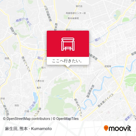 麻生田地図