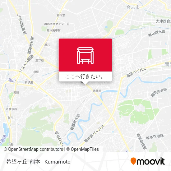 希望ヶ丘地図