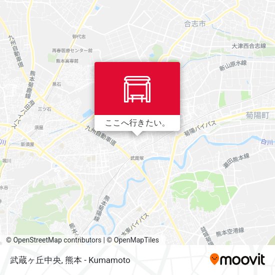 武蔵ヶ丘中央地図