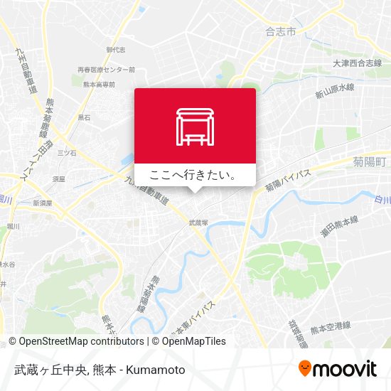 武蔵ヶ丘中央地図