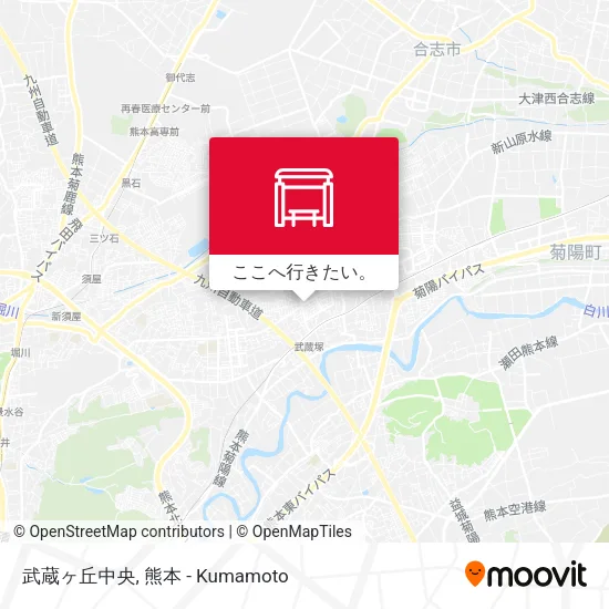 武蔵ヶ丘中央地図