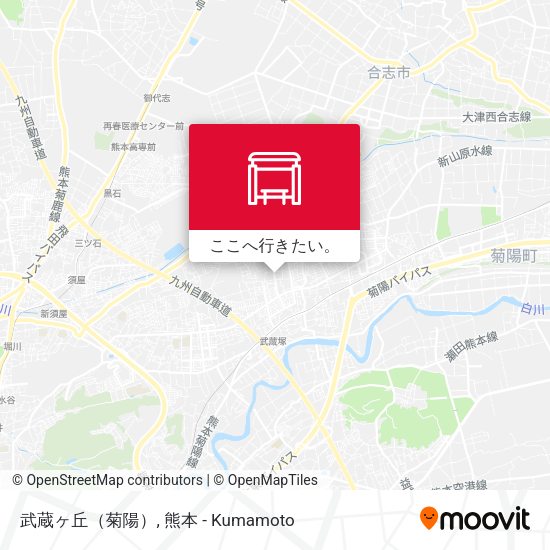 武蔵ヶ丘（菊陽）地図