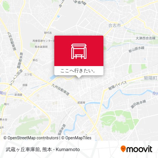 武蔵ヶ丘車庫前地図