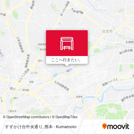 すずかけ台中央通り地図