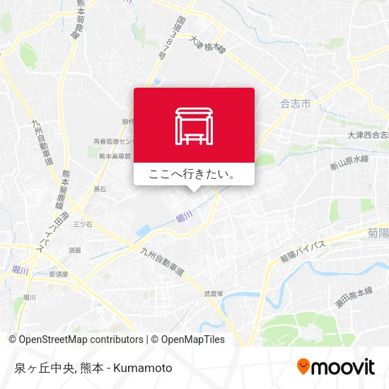 泉ヶ丘中央地図