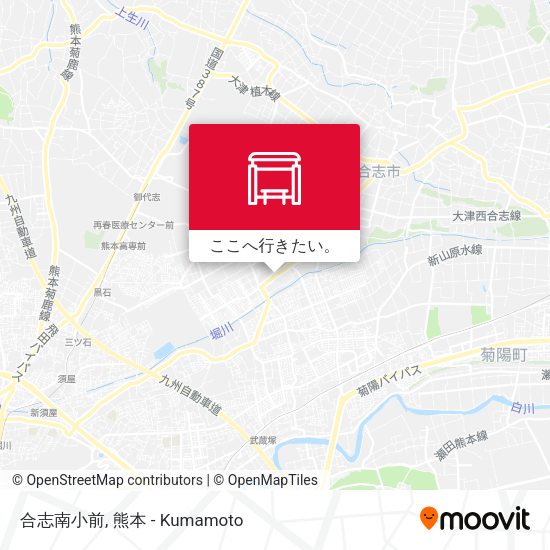 合志南小前地図