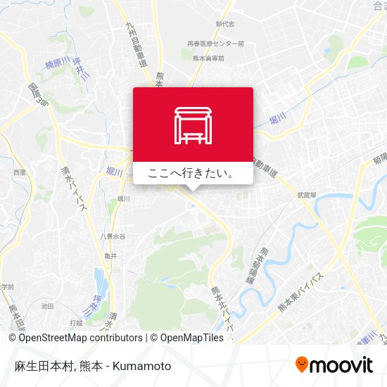 麻生田本村地図