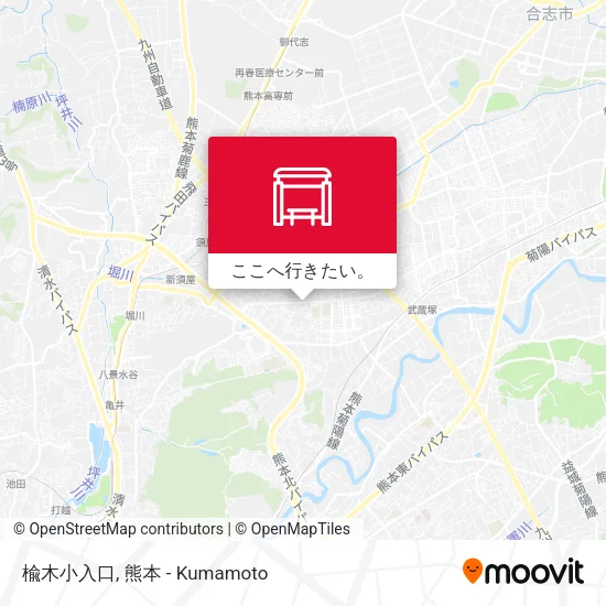 楡木小入口地図