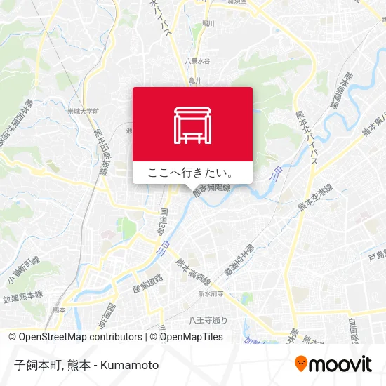 子飼本町地図