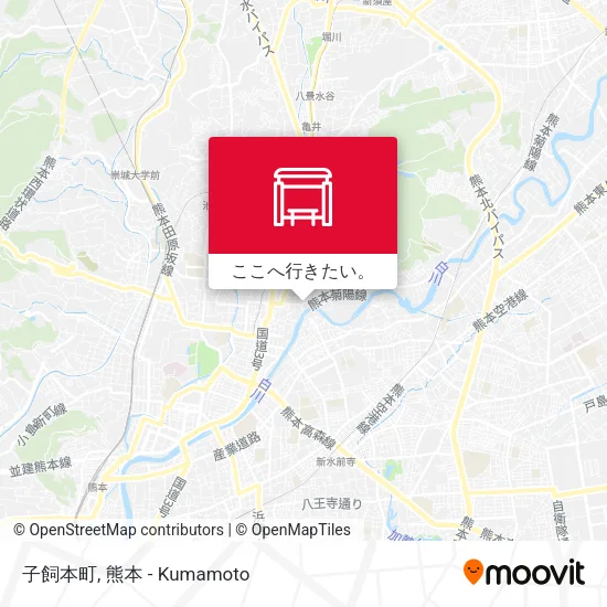 子飼本町地図