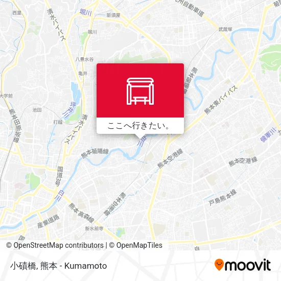 小磧橋地図