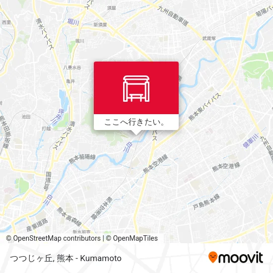 つつじヶ丘地図