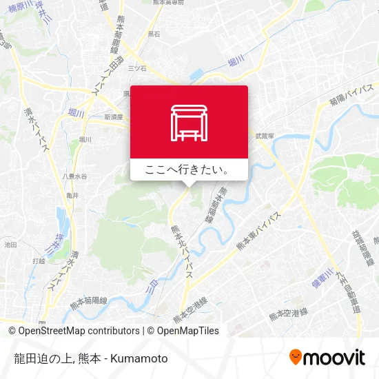 龍田迫の上地図