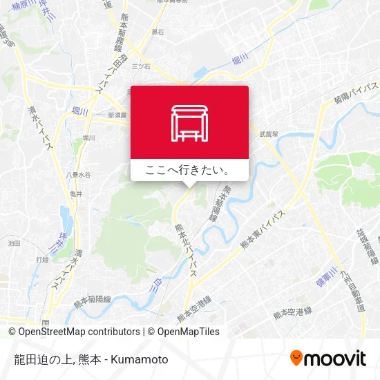 龍田迫の上地図