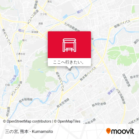 三の宮地図