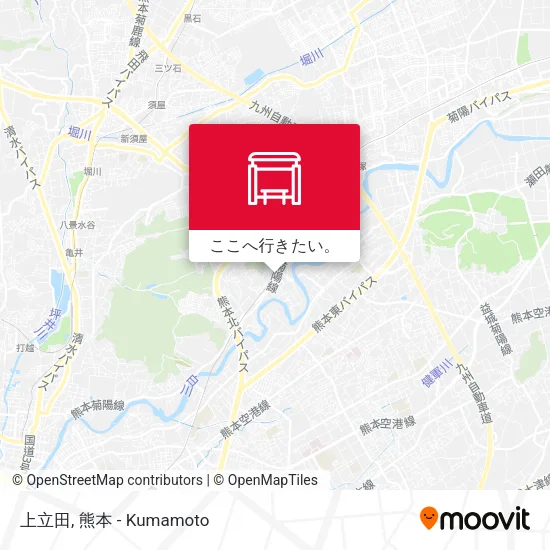 上立田地図