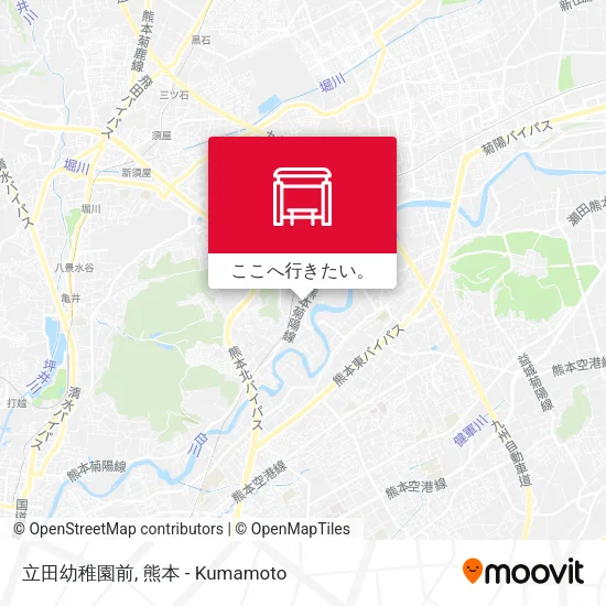 立田幼稚園前地図