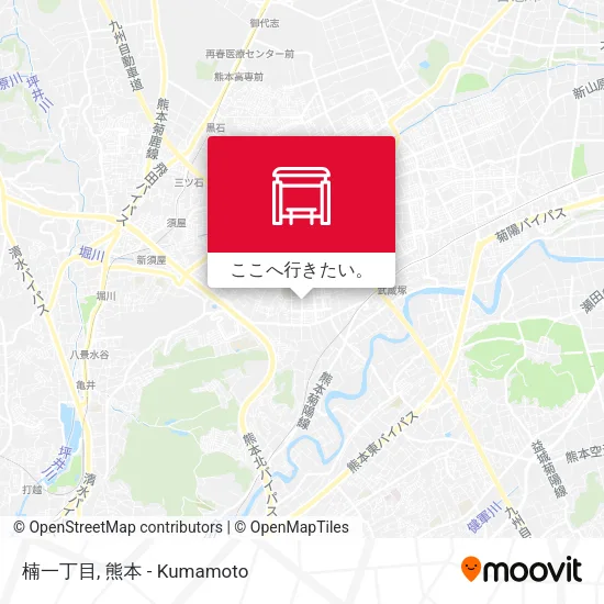 楠一丁目地図
