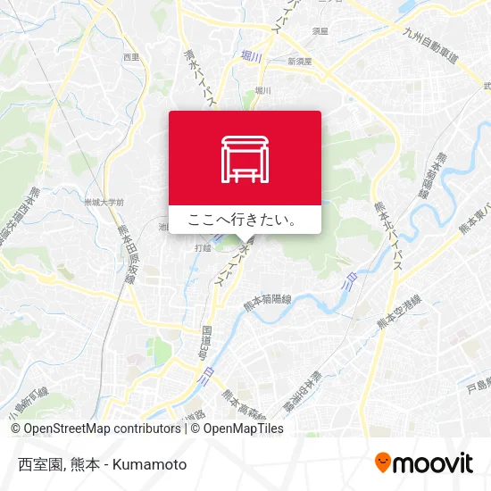 西室園地図