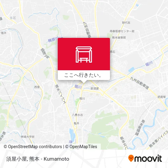 須屋小屋地図