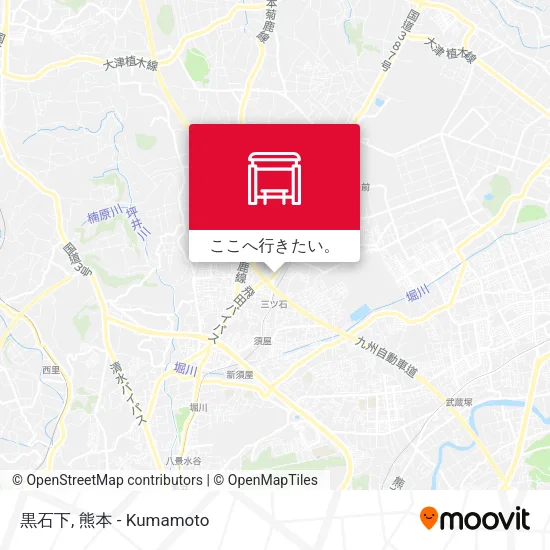 黒石下地図