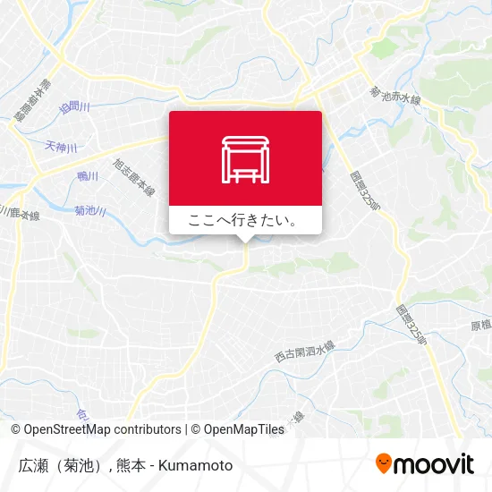 広瀬（菊池）地図