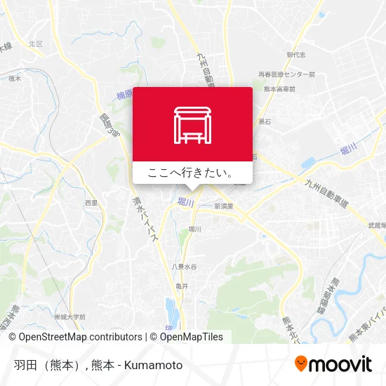 羽田（熊本）地図