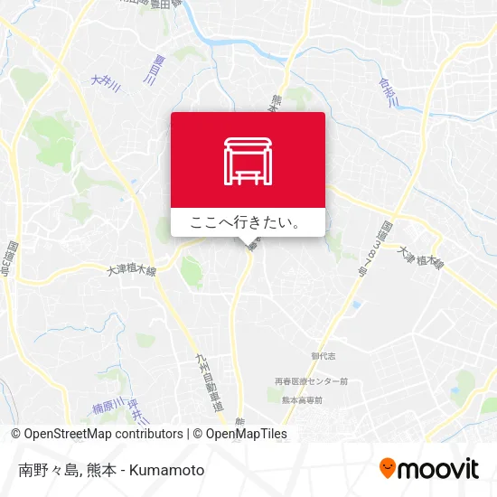 南野々島地図
