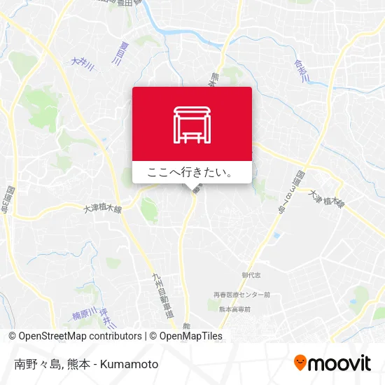 南野々島地図
