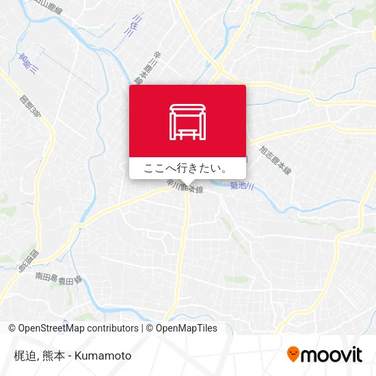 梶迫地図
