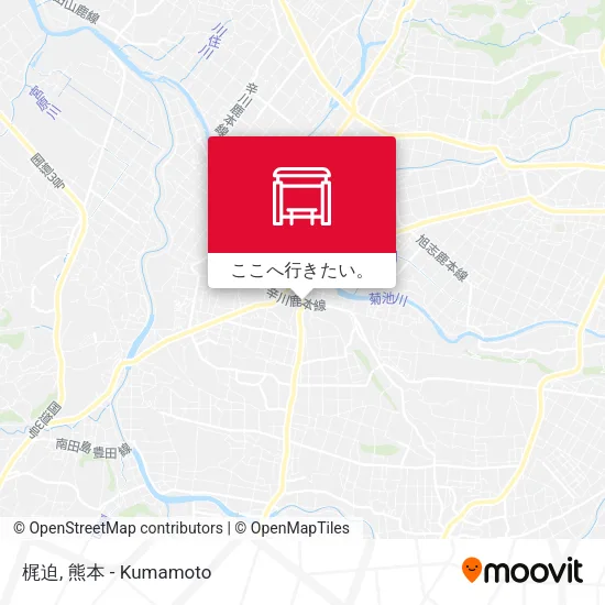 梶迫地図